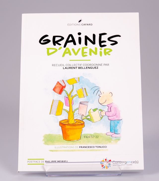 Couverture de Graines d'Avenir, recueil collectif coordonné par Laurent Bellenguez